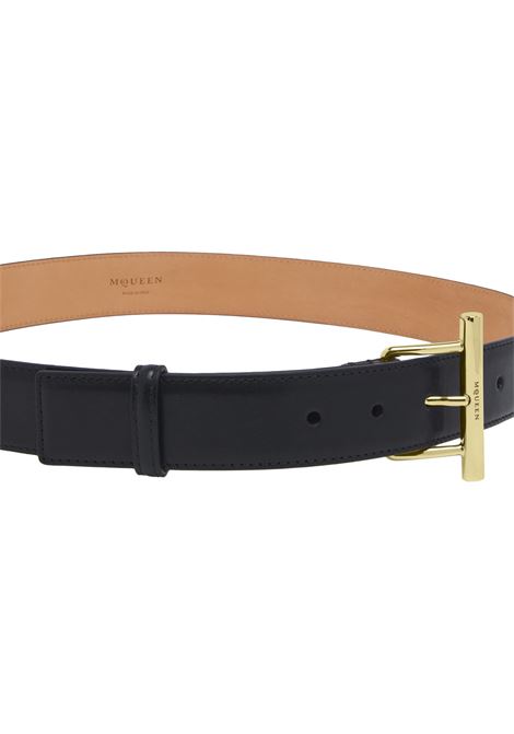 Sling Hip Belt In Black/Gold ALEXANDER MCQUEEN | 804499-1BR0G1000